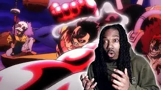 LUFFY VS KAIDO IN WANO ARC #PEAK | One Piece Reaction - Episodes: 1015-1017