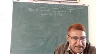 Immediate Tax Assessment (GST) M.Com.(F) By Prof. S.N. Singh (ABST)