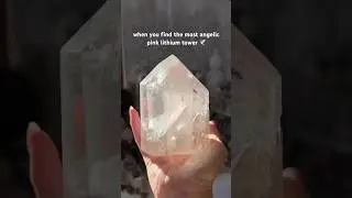 A current fave! 😍 #pinklithium #crystalcollection #crystalshop