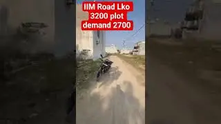 IIM Road Lucknow near maharishi University pradhan marriage lawn ke back side plots available