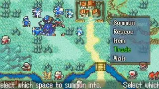 Idunn summons Manakete Fire Emblem Sacred Stones Microhacking