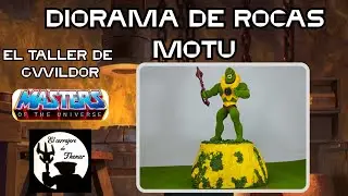 DIORAMA DE ROCAS PARA MOTU - EL TALLER DE GWILDOR
