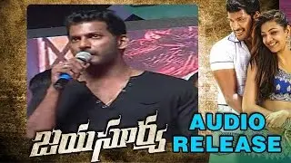 Actor Vishal Speech at Jayasurya Audio Launch | Kajal | Suseenthiran | Imman | Vanitha TV