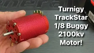 Turnigy Trackstar 1/8th 2100kv Buggy Motor! Overview and Teardown!