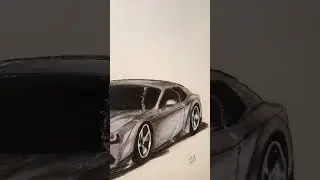 Dodge SRT drawing #youtube #shorts #car