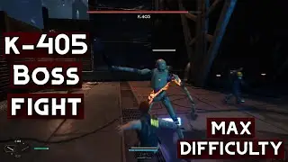 Star Wars Jedi: Survivor | K-405 Boss Fight on JEDI GRAND MASTER Difficulty
