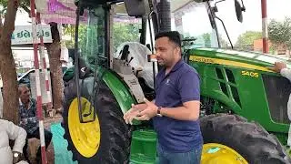 John Deere tractor AC કેબિન માં #trending #agriculturefarming #johndeere @JohnDeereIndia #shortvideo