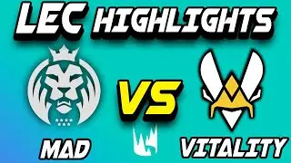 MAD Lions vs Vitality highlights LEC Summer 2022 Jornada 10 - LEAGUE OF LEGENDS | Espa&ntilde;ol