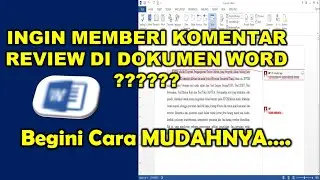 Cara Mudah Membuat Commant di Word