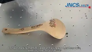 Hot 3D CO2 laser marking machine for marking wood,leather ,jncslaser