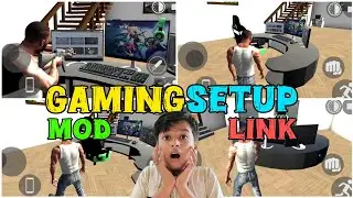 Gaming Setup Mod 💥 Indian Bike Driving 3D 💥 Honey bee channel
