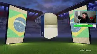 PEL&Eacute; VOLTA AO FIFA 18 E TIRA UM ICON BRASILEIRO ABSURDO!