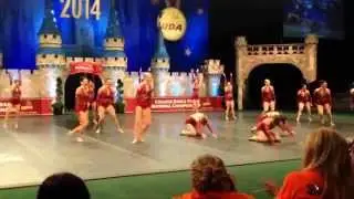 CAL STATE FULLERTON DANCE TEAM  - 2014 UDA D1 NATIONAL CHAMPIONS
