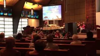 Simpson United Methodist Church, world communion day. Children's time. October 4, 2015