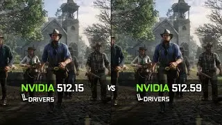 Nvidia Drivers (512.15 vs 512.59) Test in 6 Games - Comparison Test