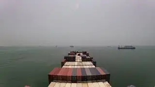 Suez Canal Transit | 4K Timelapse