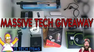 Massive Tech GIVEAWAY | 14 Tech items | Giveaway Open | 2016 Giveaway