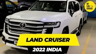 Toyota Land Cruiser 2022 India | White Colour | ZX | LC300 | Walkaround | My Car Garage #lc300