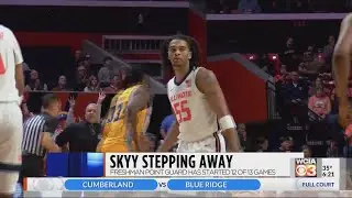 Skyy Clark steps away from basketball