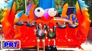Vlad e Nikita no parque de divers&otilde;es Sea World