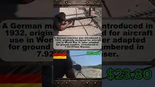MG 42 VS MG 15 #costofwar #militaryfacts #military