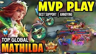 MATHILDA BEST BUILD 2023 | TOP GLOBAL MATHILDA GAMEPLAY | MOBILE LEGENDS✓