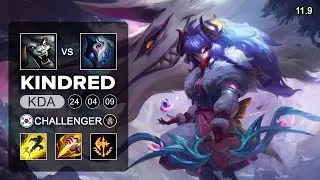 Pyosik Kindred vs Rengar - KR Challenger Patch 11.9