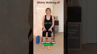Heel Slides for Seniors & Beginners | Seated Exercise to Mimic Walking