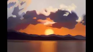 Sunrise & Clouds - AI Generated Video | Stable Diffusion