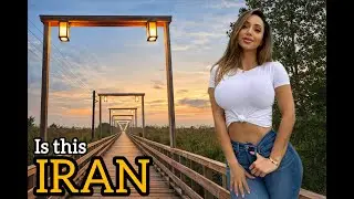 ​Iran Walk 2025 🇮🇷 : The Longest Wooden Bridge to the Sea | 4K Travel
