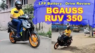 LFP BATTERY SCOOTER BGAUSS RUV 350 REVIEW IN TAMIL - DECEMBER OFFER
