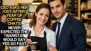 CEO Asks Her Out After Year Of Coffee Chats, Never Expected The Barista Would Say Yes So Fast