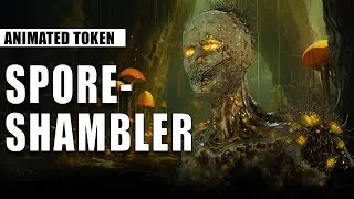 Spore Shambler | Beneos Tabletop RPG Creature Token