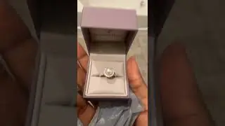 Close up of my dream engagement ring!