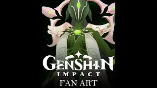 Genshin Impact Fan Art / Abyss Herald - Soul Harvest