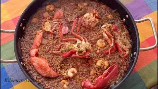 Arroz de bogavante, Un arroz marinero de Nandu Jubany  para chuparse los dedos!
