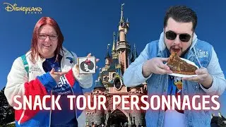 Test Food des Snacks Personnages &agrave; Disneyland Paris !