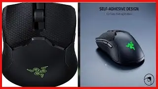 Razer Mouse Grip Tape for Razer Viper + Viper Ultimate Non Slip, Self Adhesive, Pre Cut