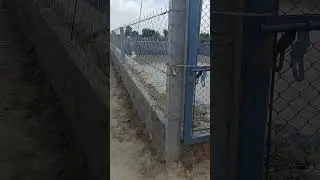 water diggi #barbedwire #wireworks #barbedwirefencing #epeefencing #construction
