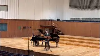G&bull;Puccini: Non Piangere,Li&ugrave;(Turandot), Jidan Zhang(collaborative pianist)