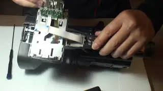 PANASONIC AG AC90 how to replacement LCD cable /thay dây màn hình panasonic ag ac90