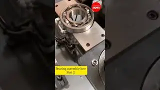 Bearing assembly - part 2| Automation #machinists #automation #machine #plc #machining #shorts