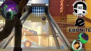 Ebonite Matrix Solid Bowling Ball Reaction Video: Brooklyn Ball Reviews