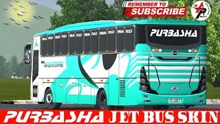 আসসালামুআলাইকুম রিলিজ হয়ে‌ গেলো পূর্বাশা জেট বাস স্কিন লিংক ডিসক্রিপশন বক্সে দেউয়া আছে ।