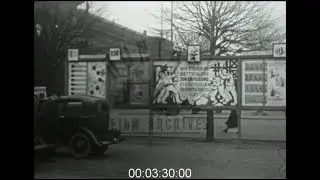 Rare Anti-Communist Propaganda Film comparing Dresden and Stuttgart, 1949 - Film 1017156