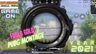 FOOLS GOLD GAMEPLAY || PUBG MONTAGE || ONEPLUS 6 || BGMI || BELIEVE || ABS17OP