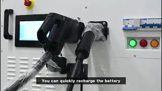 Emergency road rescue ev charging station power bank 20kw ac portable mobile ev charger with battery