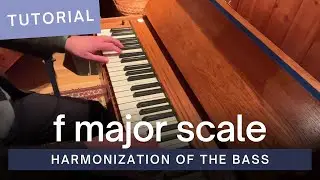 How to Harmonize F Major Scale in the Bass