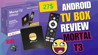 🤔Mortal T3 Cheap android tv box from Aliexpress review and setup 👉 RK2528 Android 13 💥#androidtvbox
