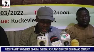 Buni: Group carpets Gov El- Rufai over false claims on CECPC Chairman&rsquo;s conduct